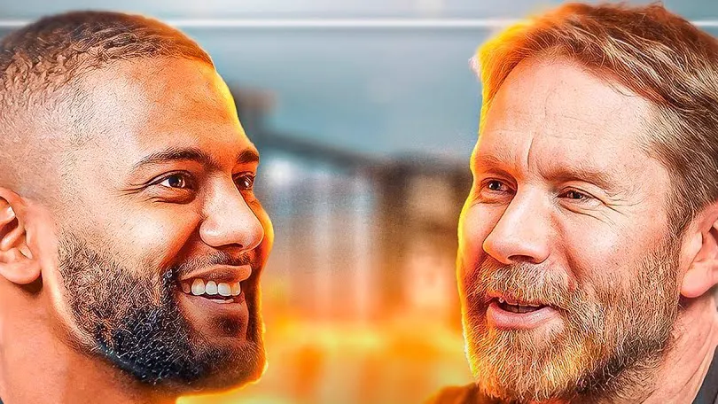 Une interview à deux personnes, filmée à l'horizontale